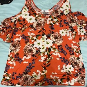 Pink Venus floral tee